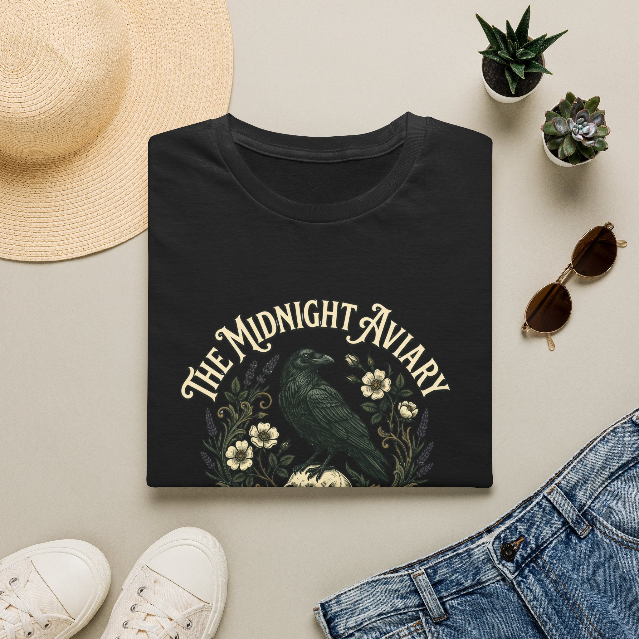 The Midnight Aviary Books & Conjurations T-Shirt