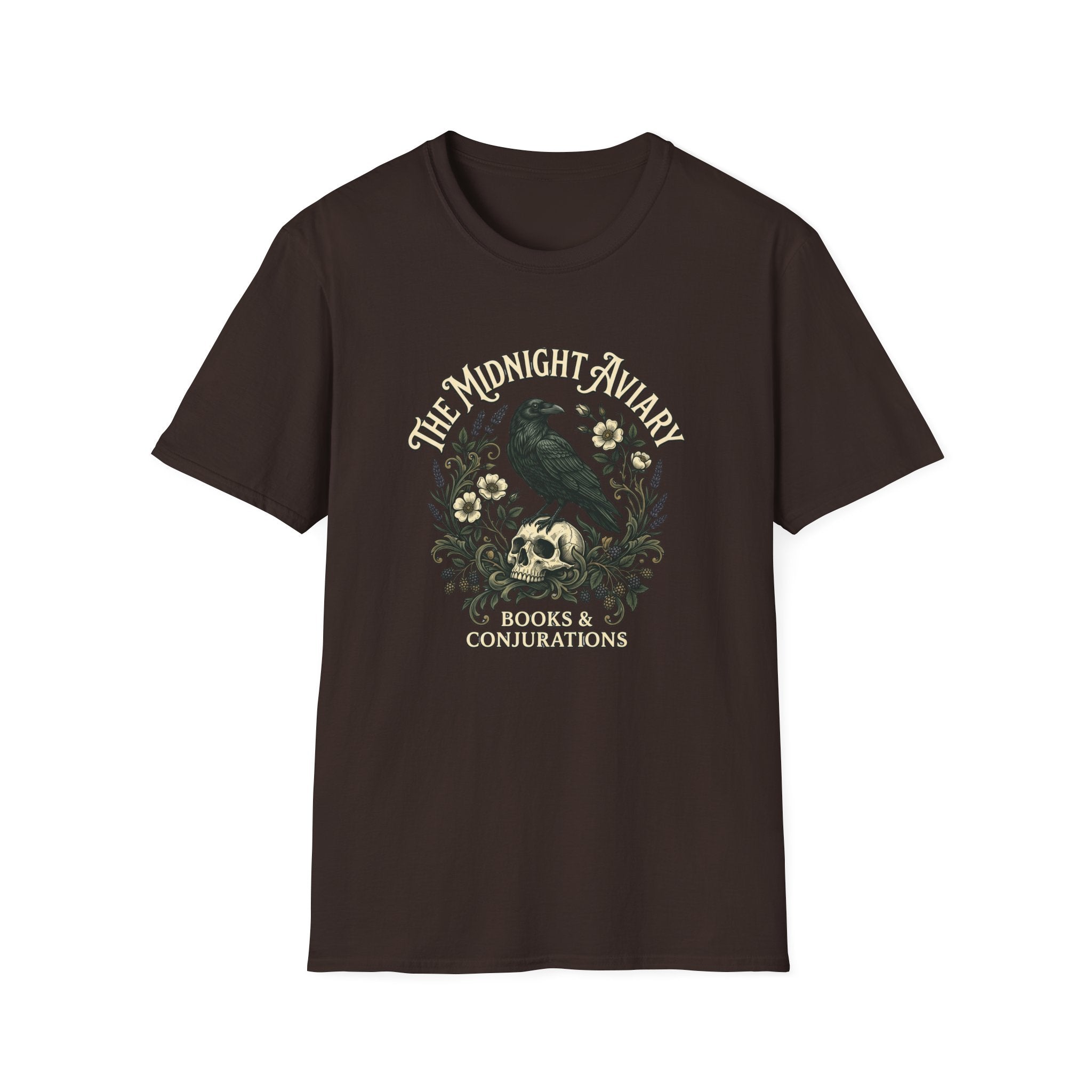 The Midnight Aviary Books & Conjurations T-Shirt