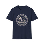 Moonlit Chapter Read After Dark Circle Badge T-Shirt
