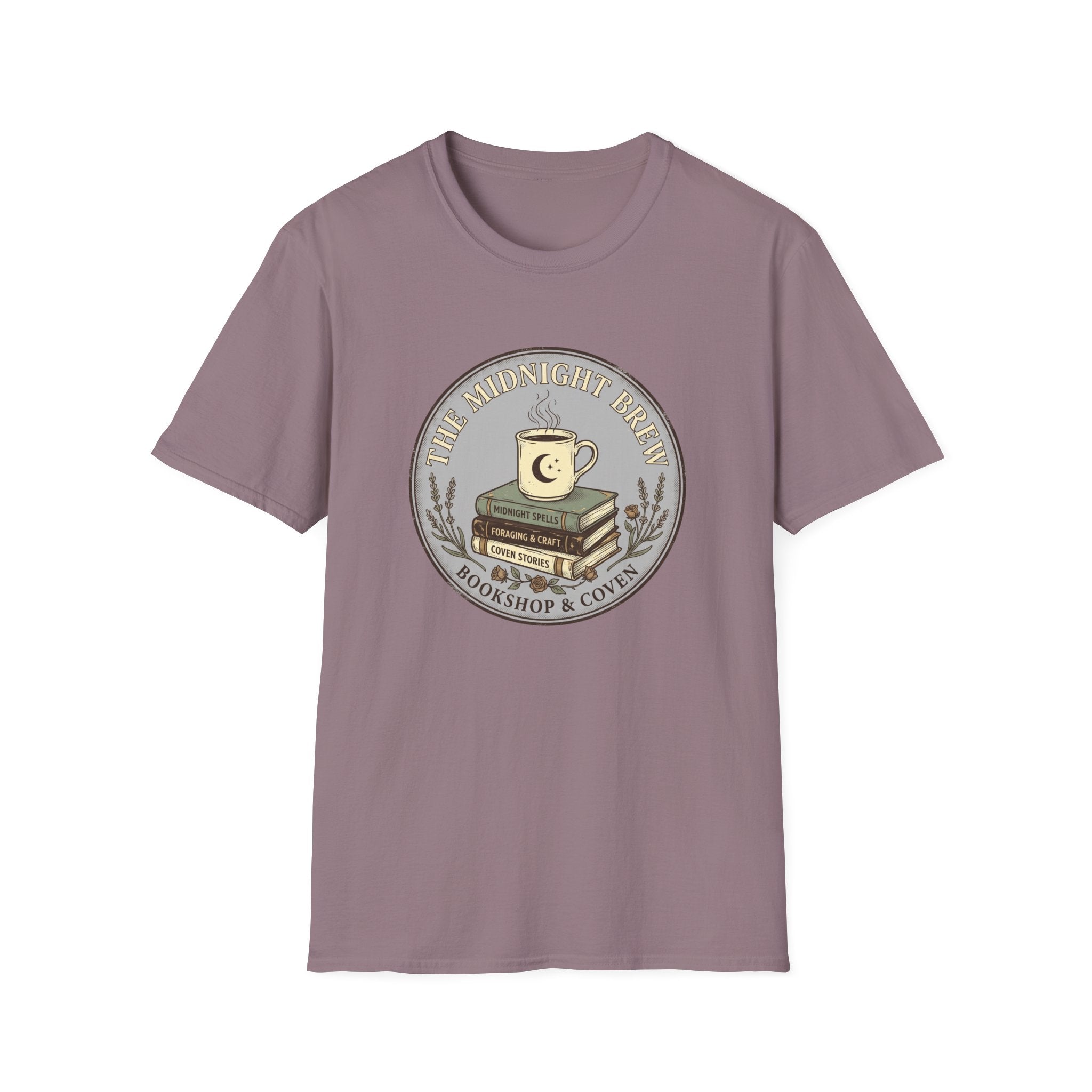 Midnight Brew Bookshop Vintage T-Shirt