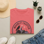 Moonlit Chapter Read After Dark Circle Badge T-Shirt