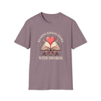 Reading Kissing Books With Swords T-Shirt