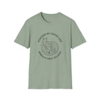 Powered By Coffee & Morally Gray Villains T-Shirt