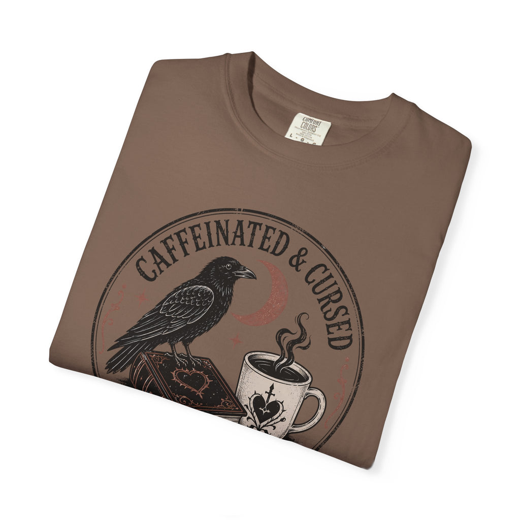 Caffeinated & Cursed Bookshop After Dark T-Shirt