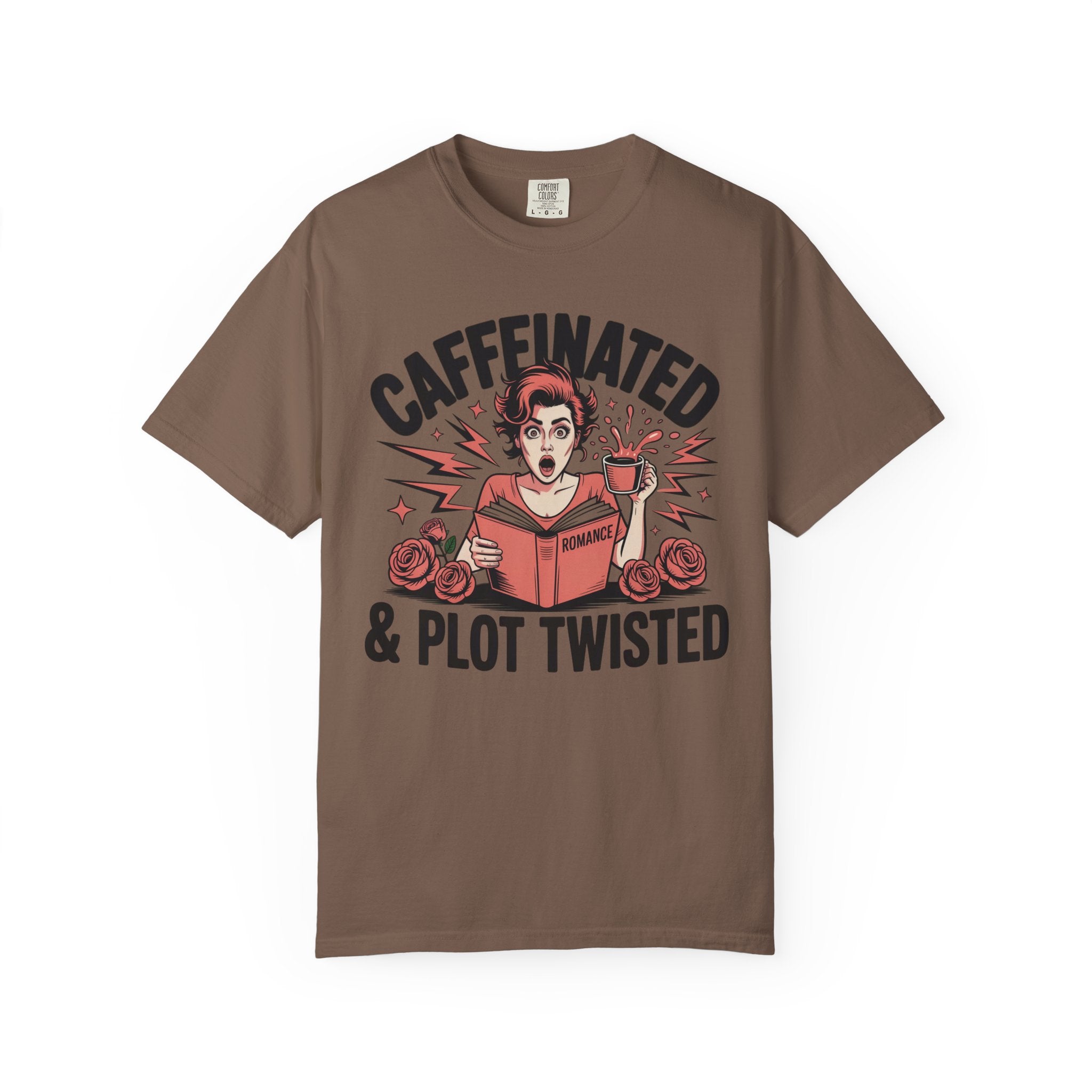 Caffeinated & Plot Twisted T-Shirt