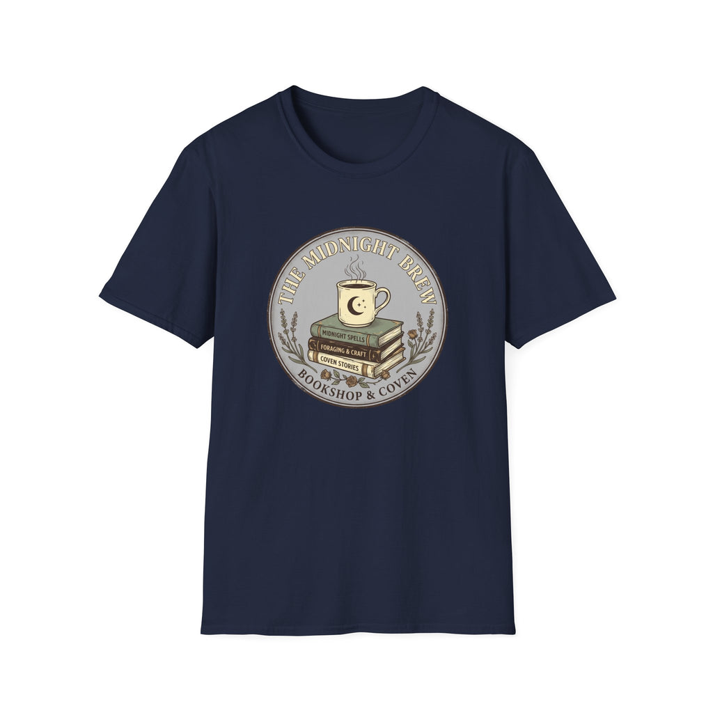 Midnight Brew Bookshop Vintage T-Shirt