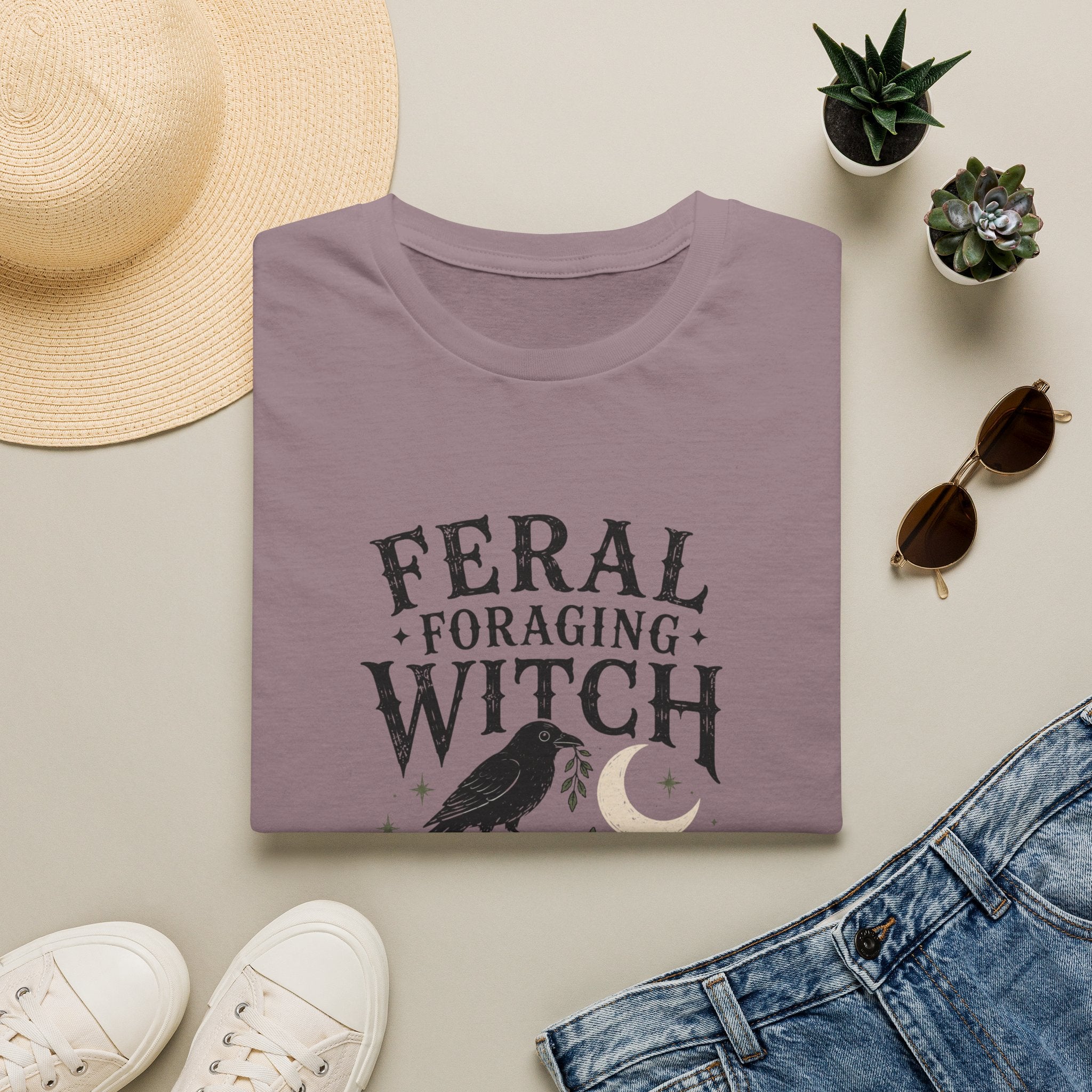 Feral Foraging Witch T-Shirt
