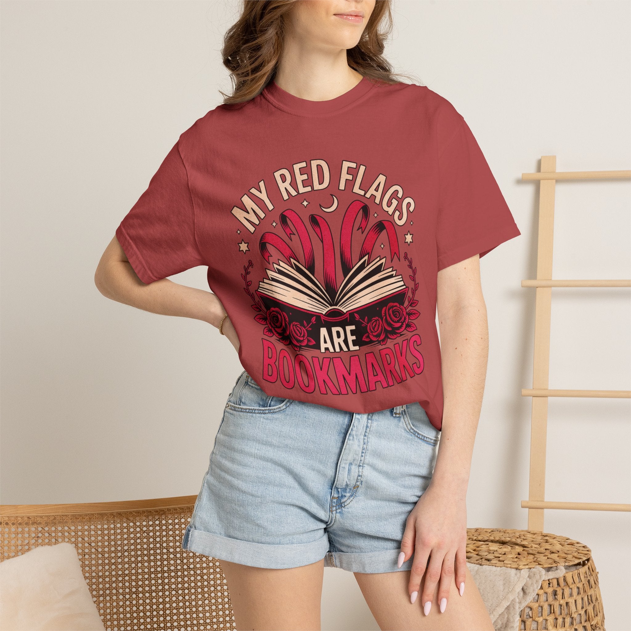 My Red Flags Are Bookmarks T-Shirt