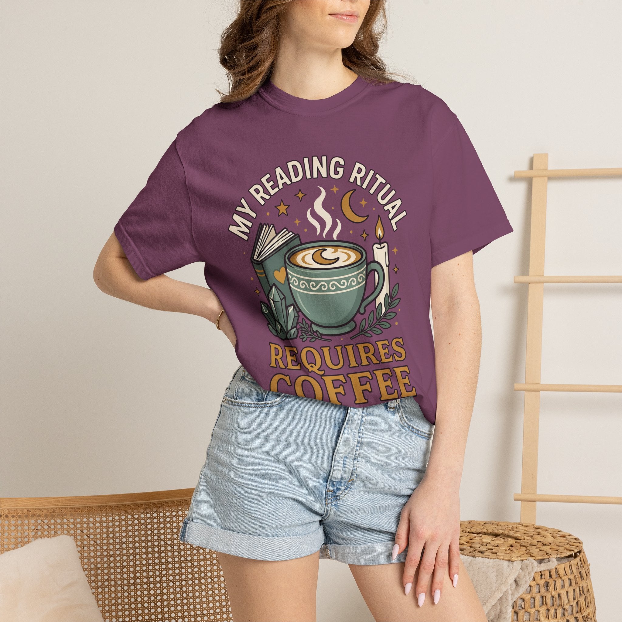 My Reading Ritual Requires Coffee T-Shirt