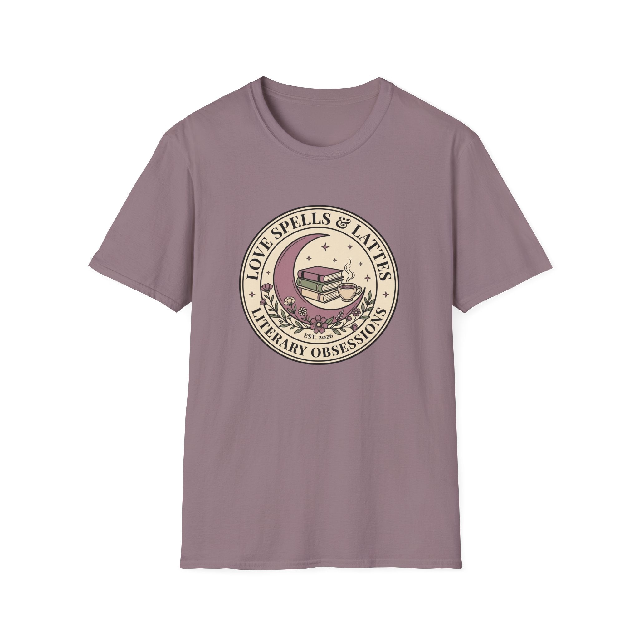 Love Spells & Lattes Literary Obsessions T-Shirt