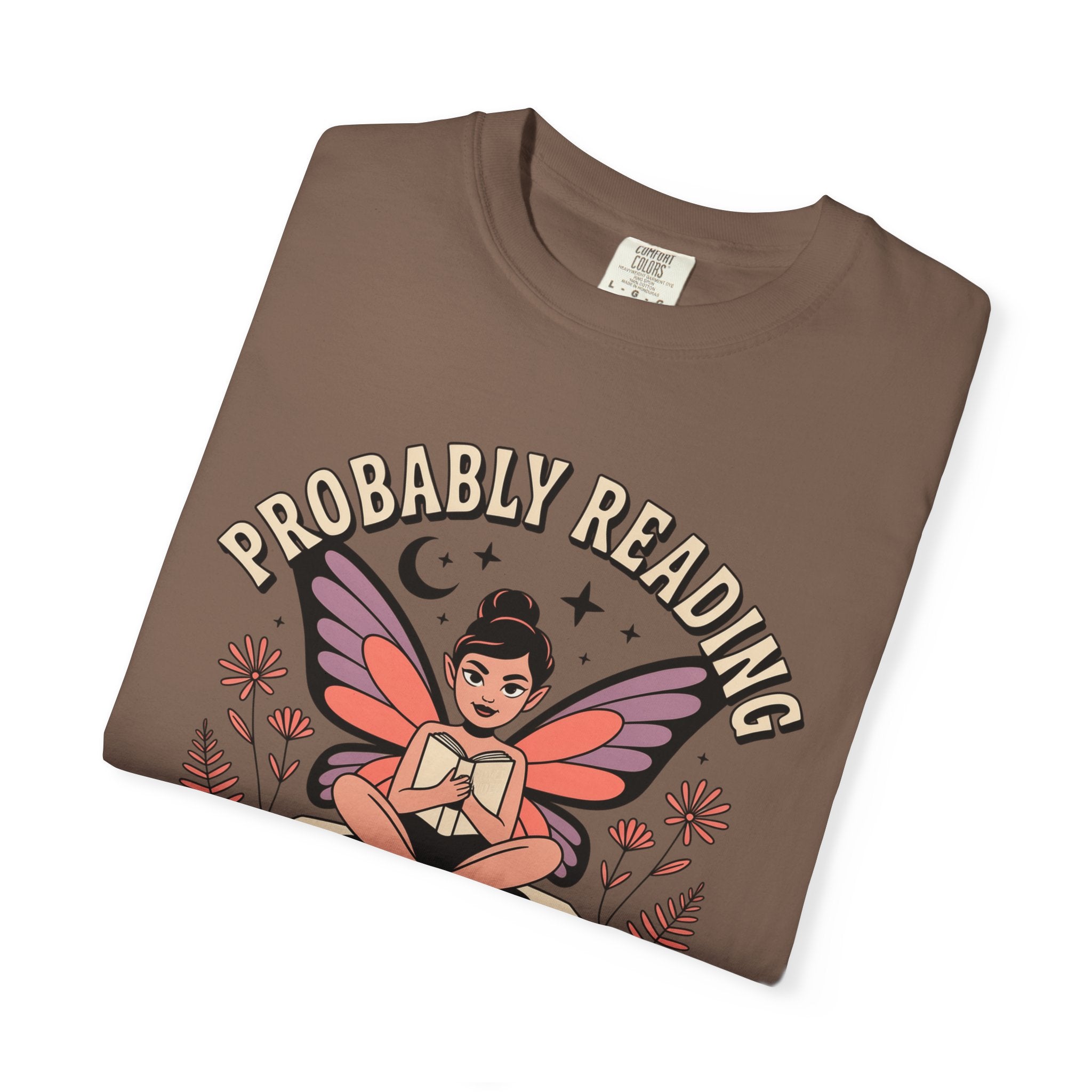 Probably Reading Fairy Smut Graphic T-Shirt