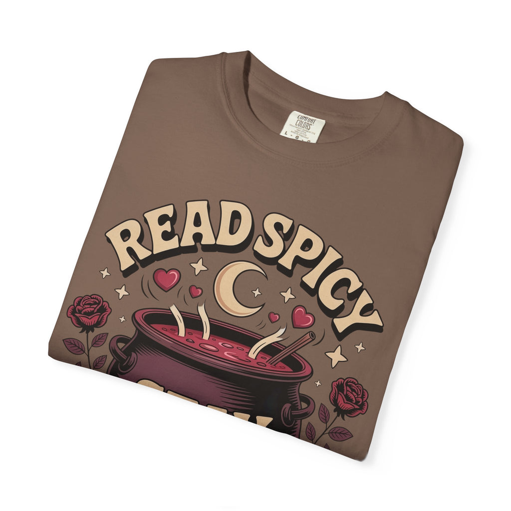 Read Spicy Stay Witchy Cauldron T-Shirt