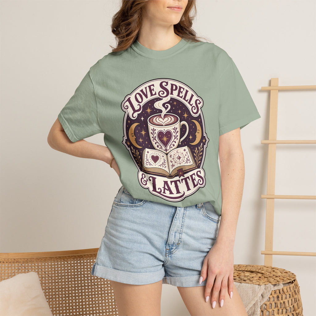 Love Spells & Lattes Crest T-Shirt