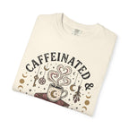 Caffeinated & Cursed To Read T-Shirt