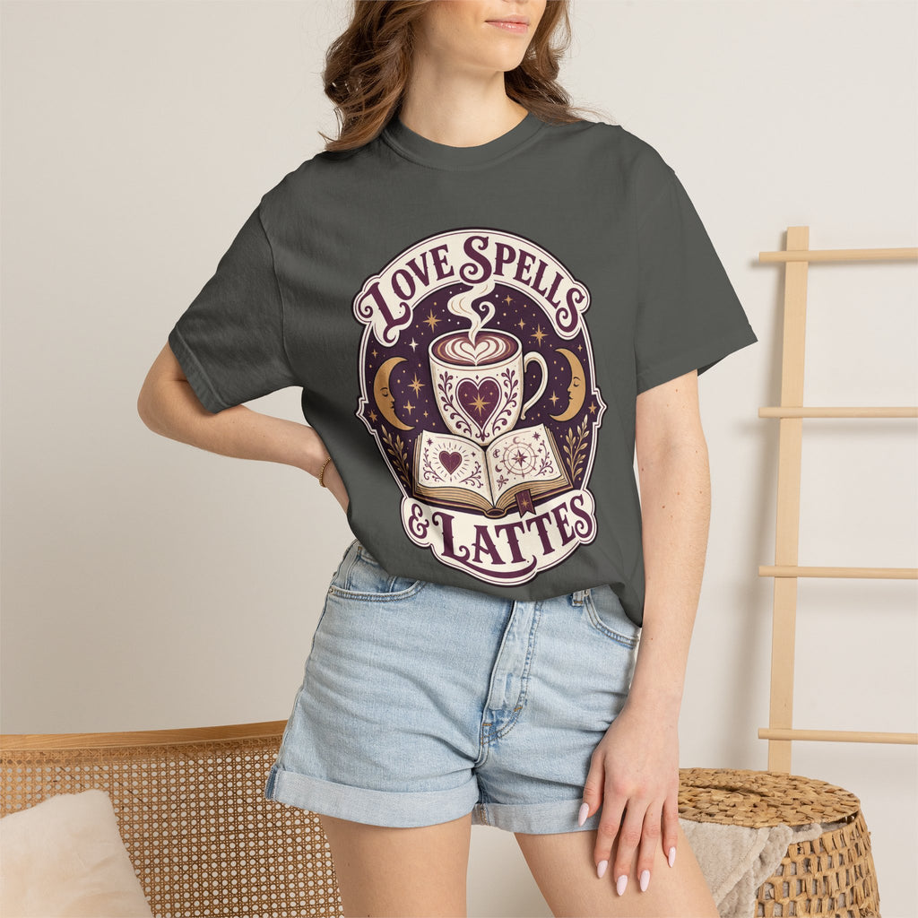 Love Spells & Lattes Crest T-Shirt