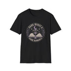 Dark Roast and Dark Romance Circle Badge T-Shirt