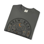 Brew Read Hex Repeat Circle Badge T-Shirt