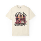 Hot Girls Read Romantasy Book Stack T-Shirt