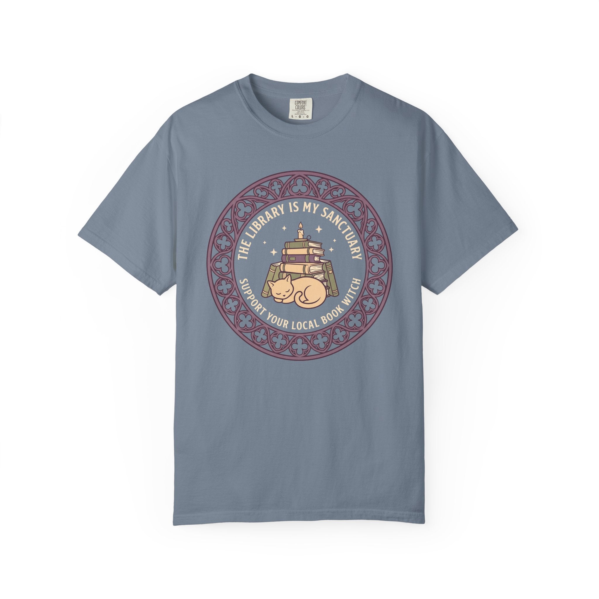The Library is My Sanctuary T-Shirt