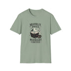 Moonlit Pages & Midnight Coffee T-Shirt