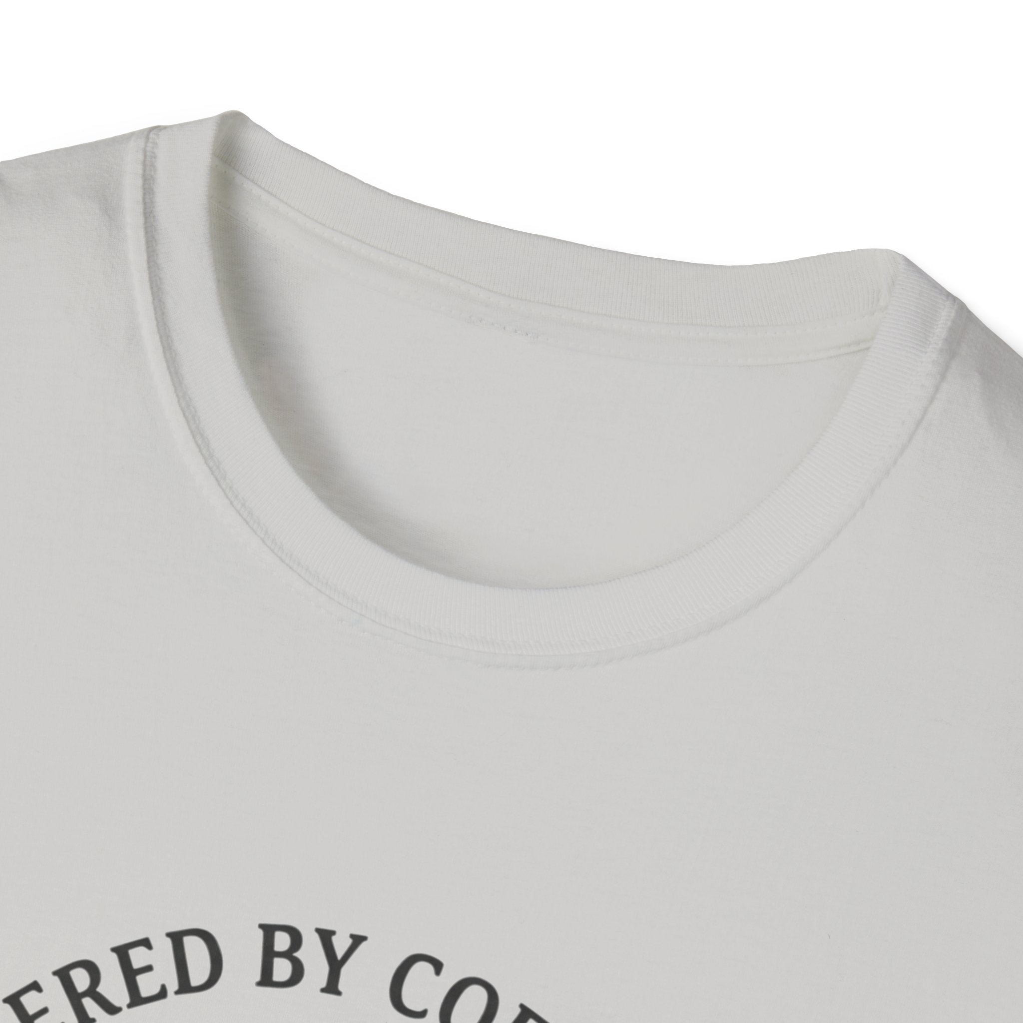 Powered By Coffee & Morally Gray Villains T-Shirt