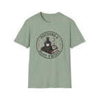 Potions & Plot Twists  Circle Badge T-Shirt