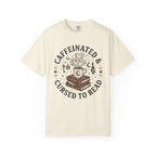 Caffeinated & Cursed To Read T-Shirt