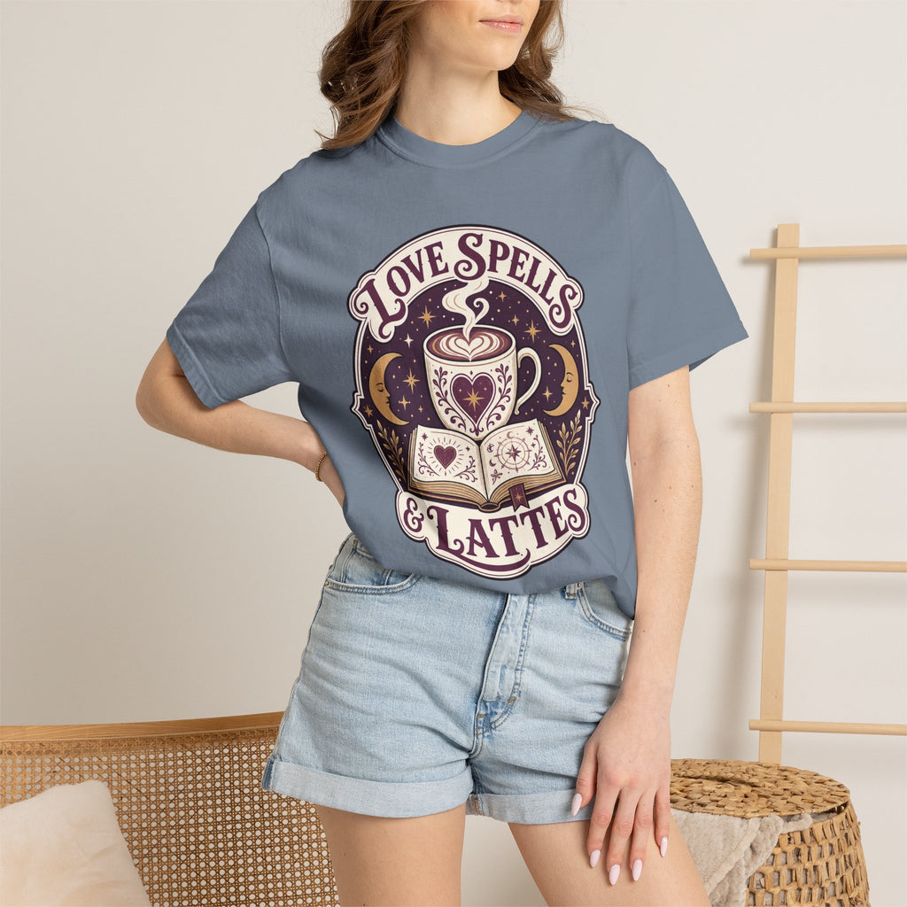 Love Spells & Lattes Crest T-Shirt