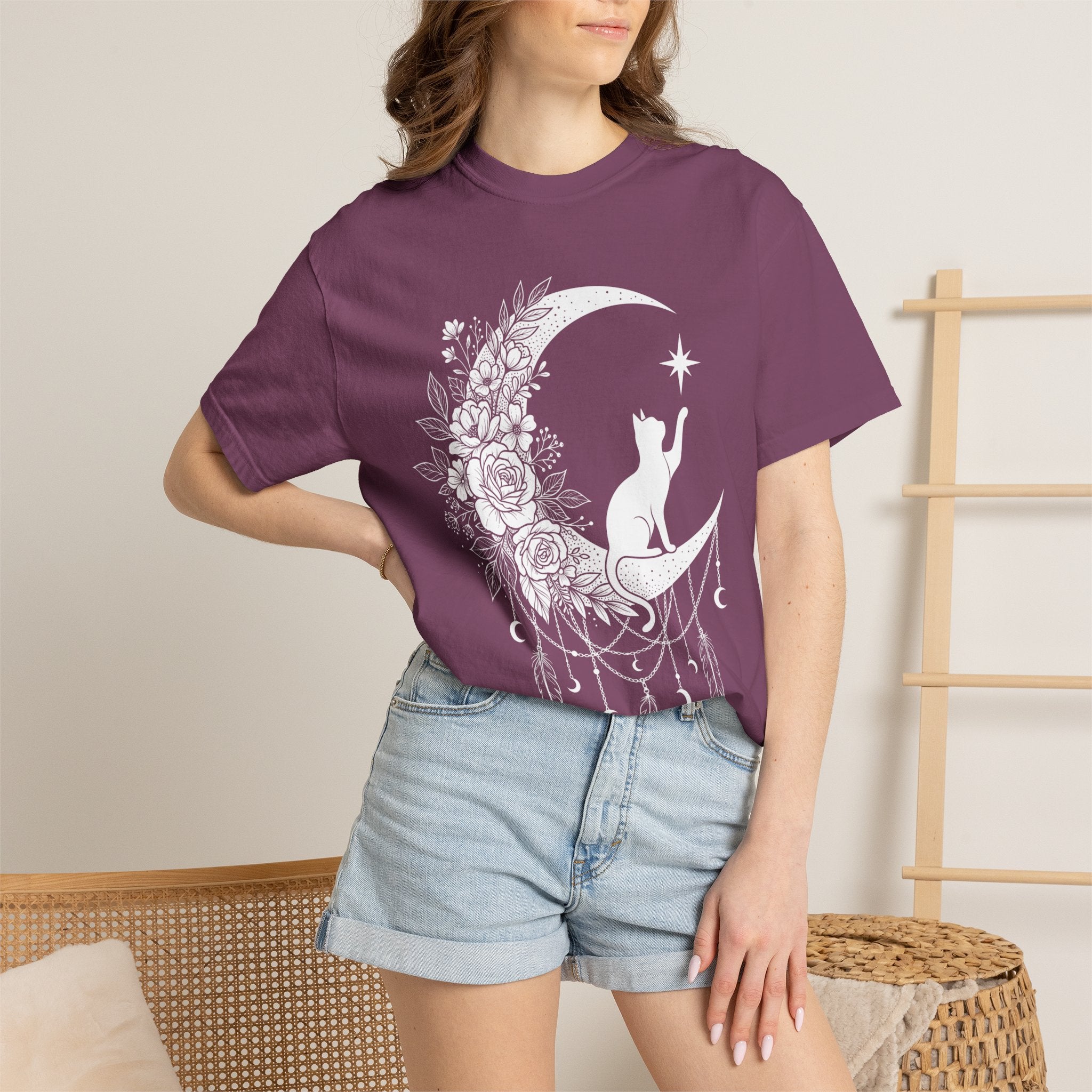Cat on the Moon T-Shirt
