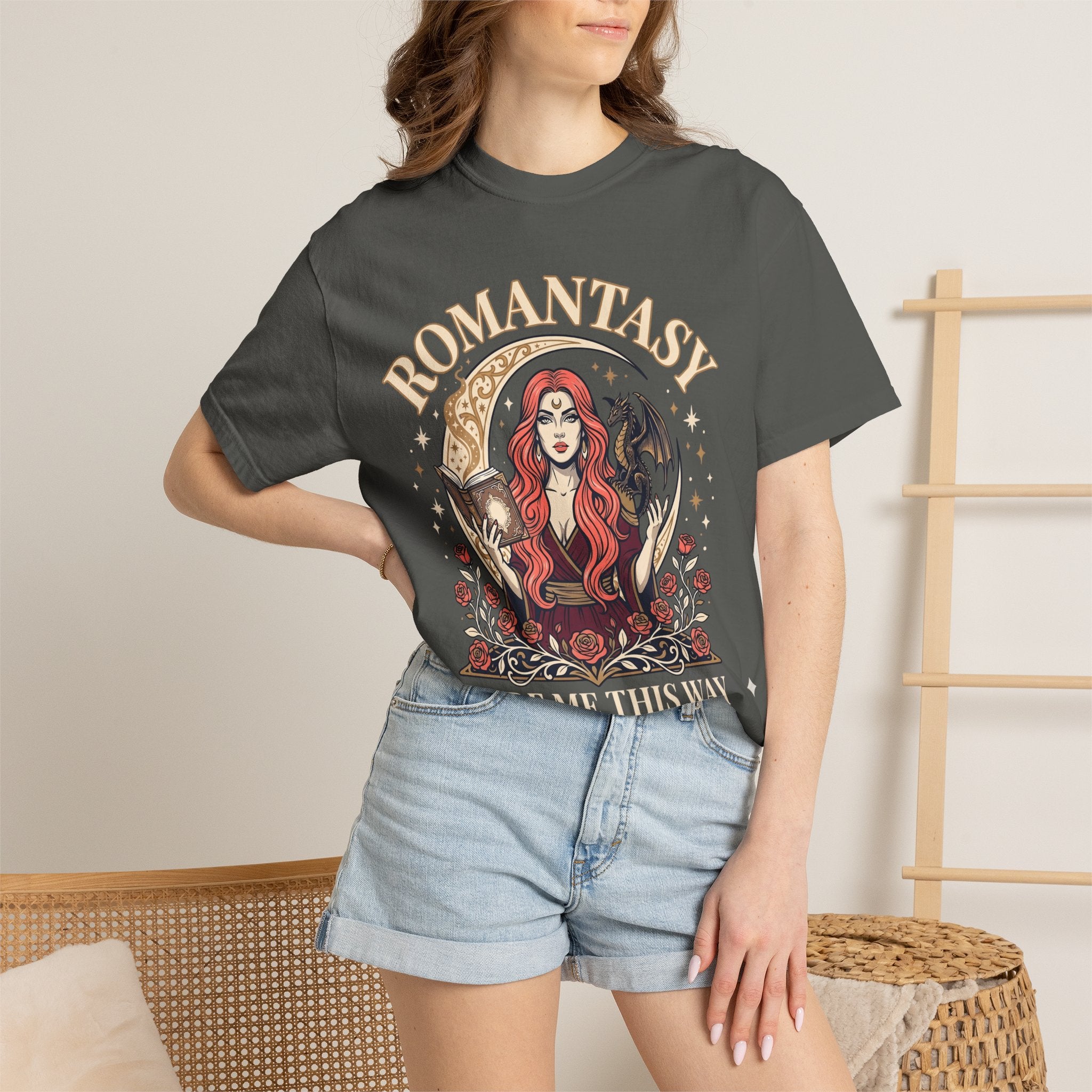 Romantasy Made Me This Way T-Shirt