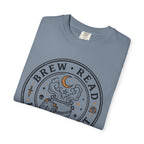 Brew Read Hex Repeat Circle Badge T-Shirt