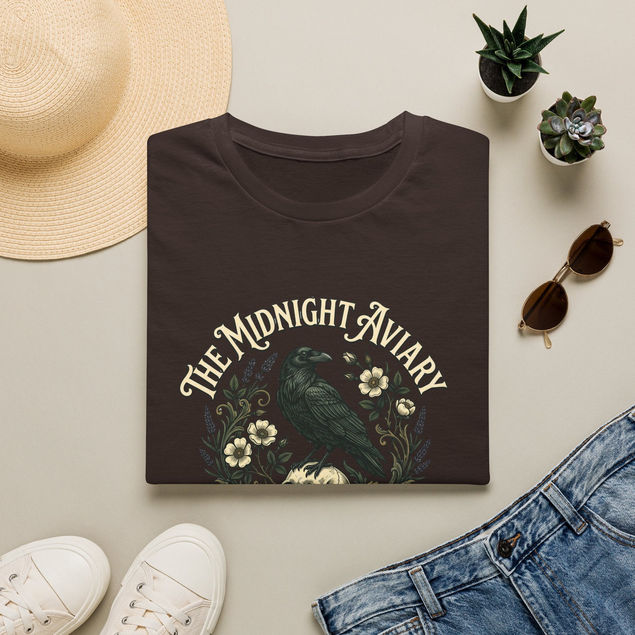 The Midnight Aviary Books & Conjurations T-Shirt