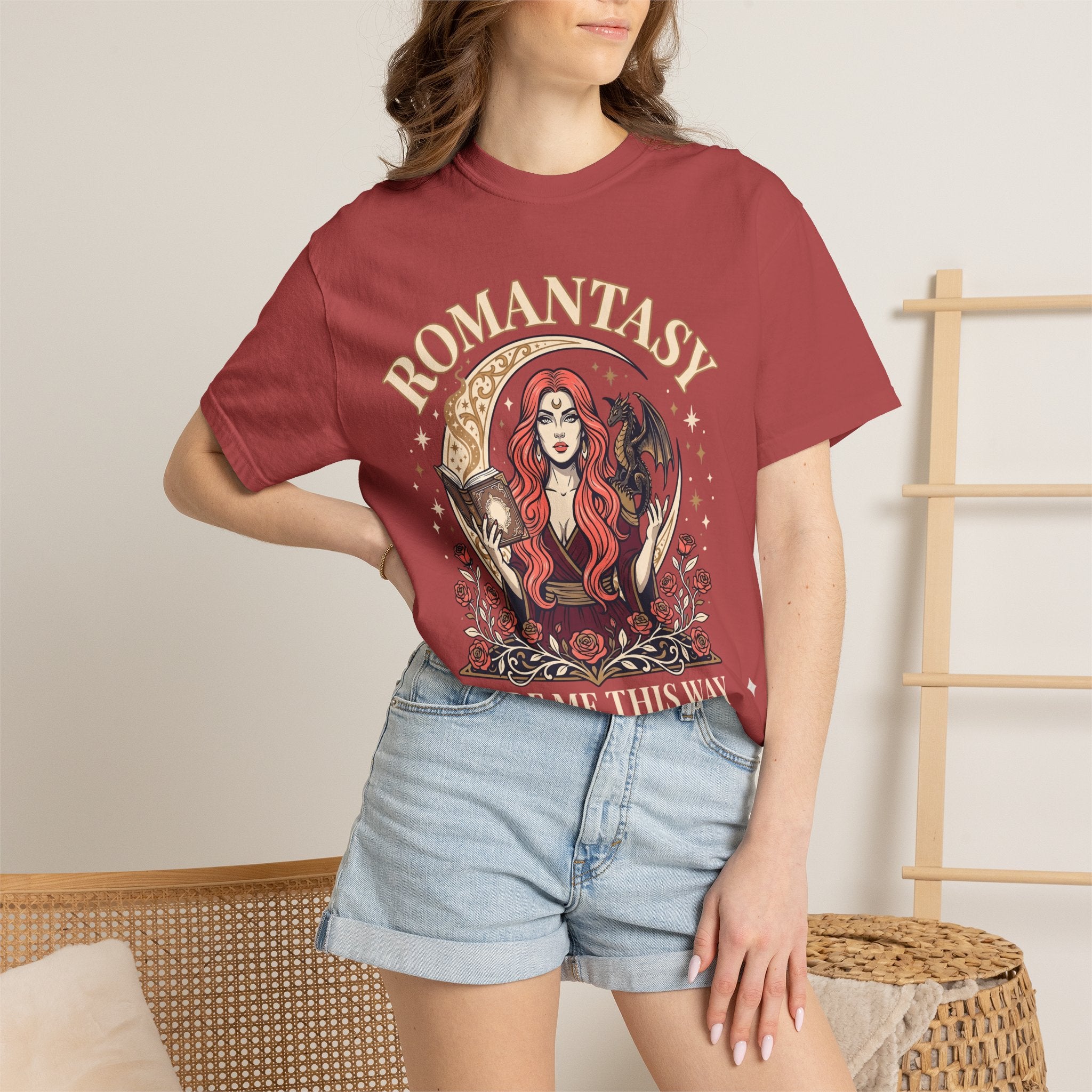 Romantasy Made Me This Way T-Shirt