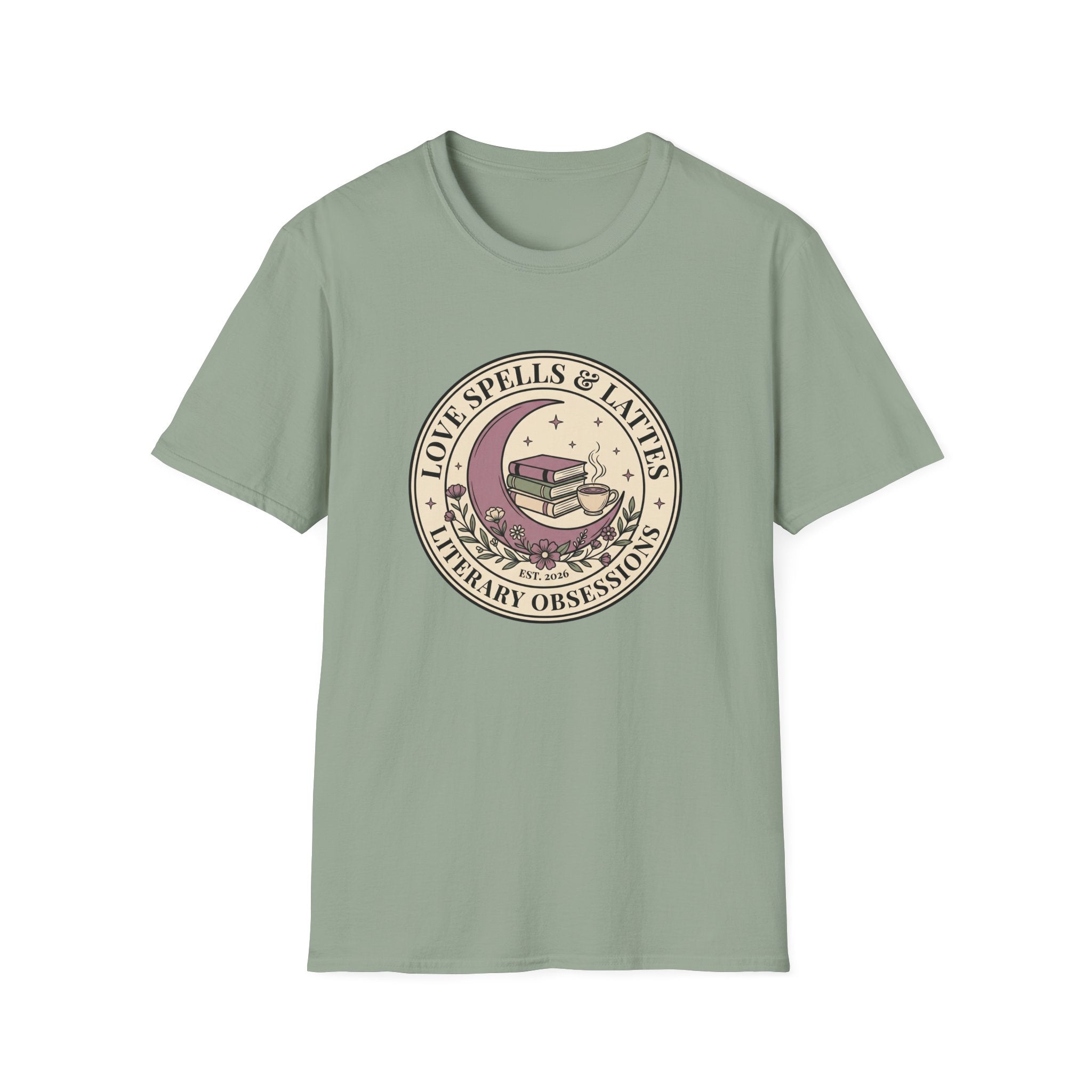 Love Spells & Lattes Literary Obsessions T-Shirt