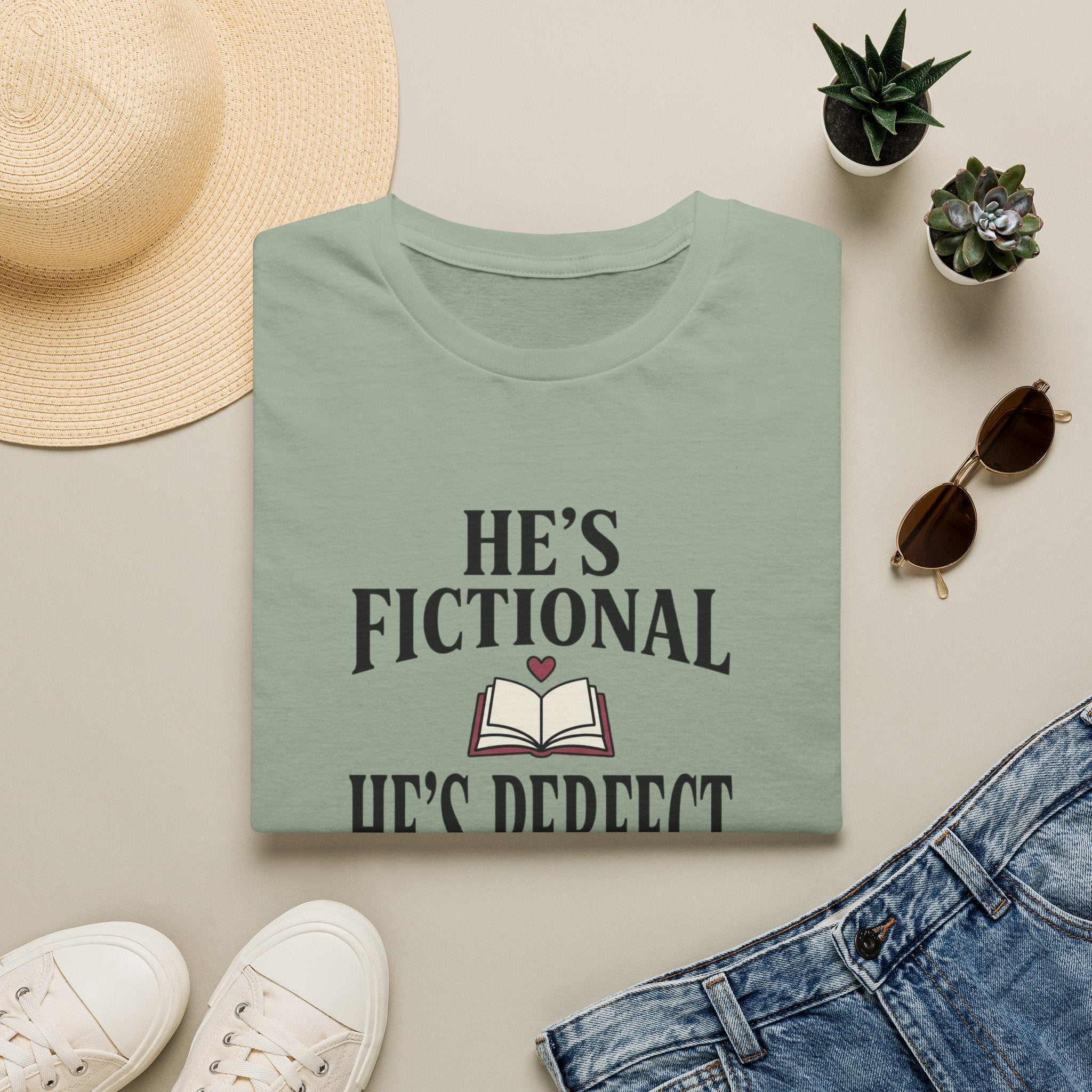 He's Fictional He's Perfect T-Shirt