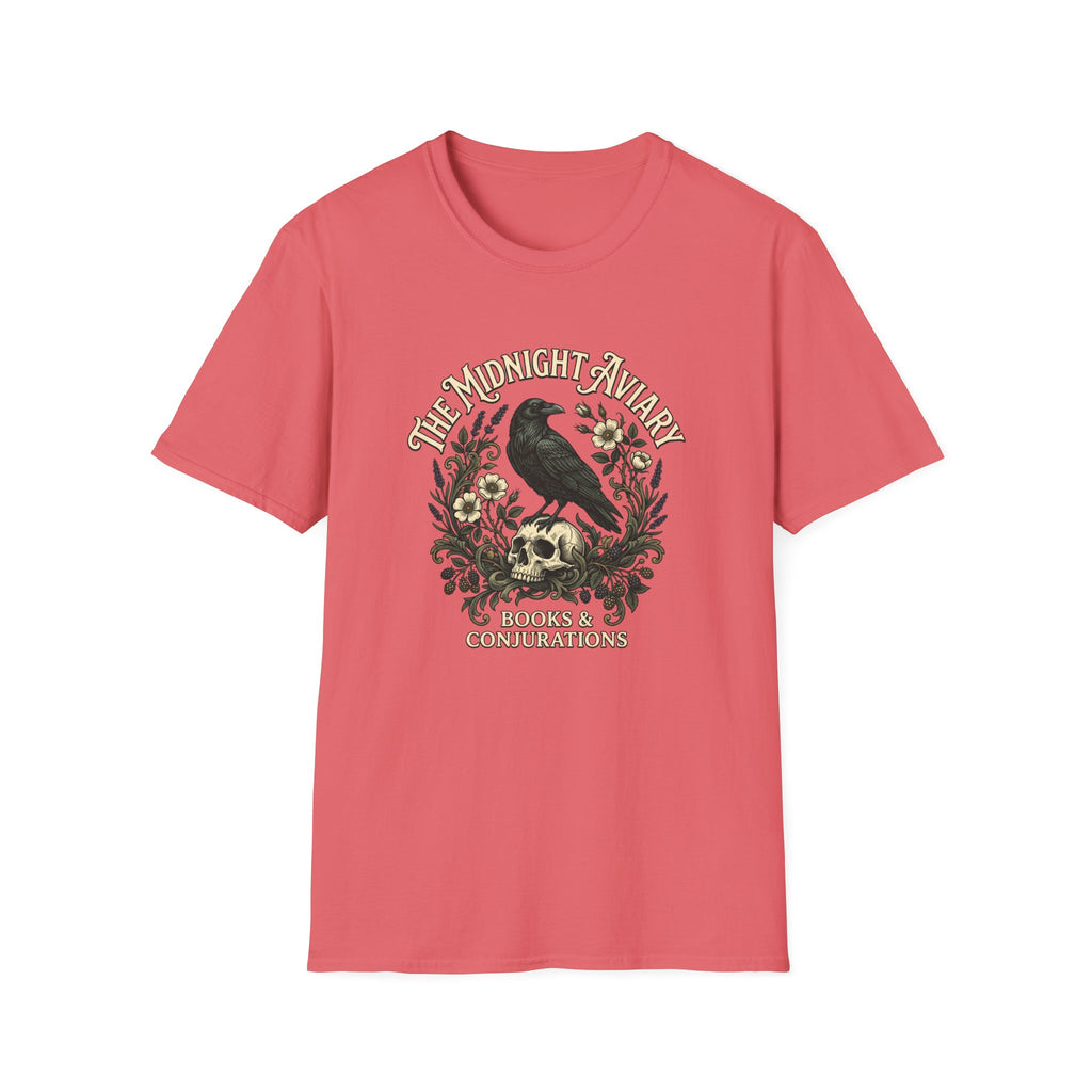 The Midnight Aviary Books & Conjurations T-Shirt