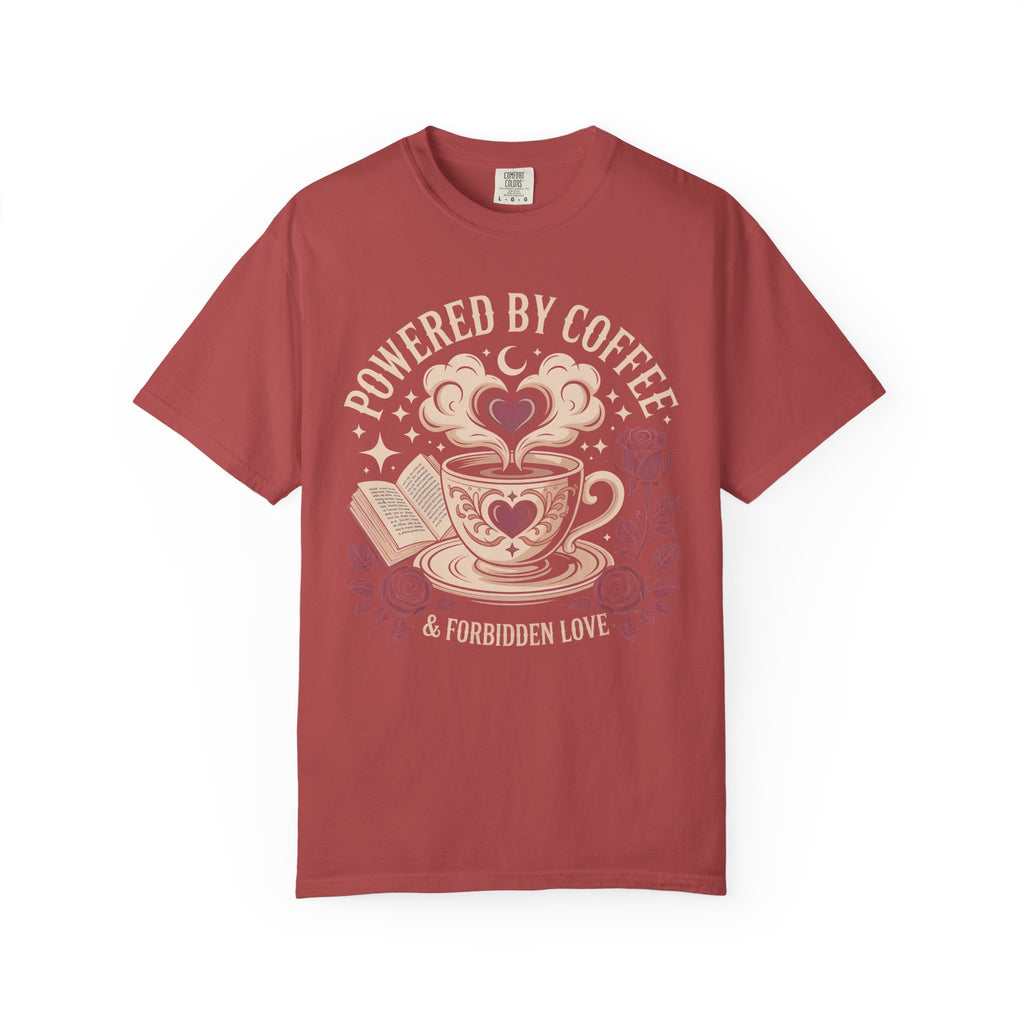 Powered By Coffee & Forbidden Love T-Shirt