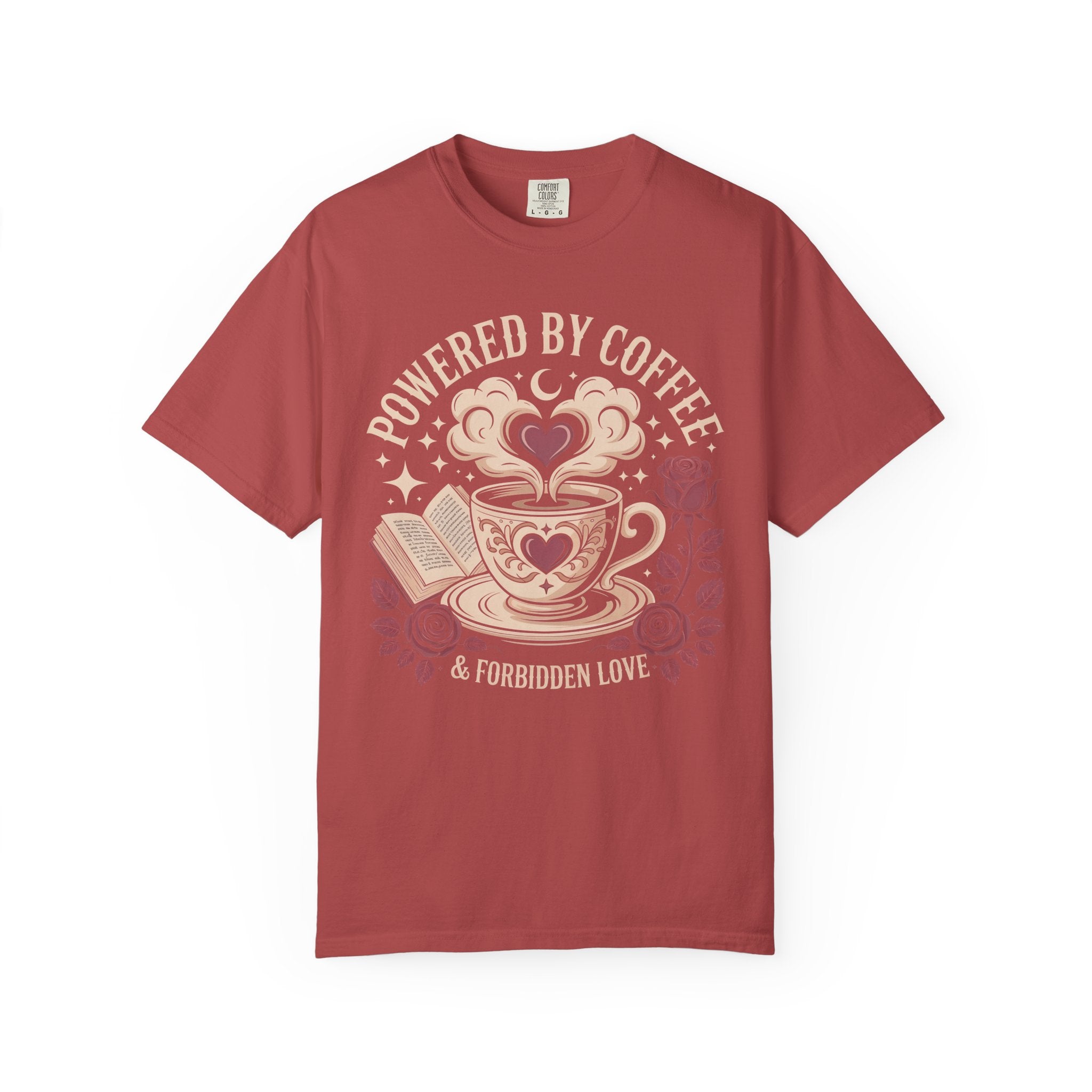 Powered By Coffee & Forbidden Love T-Shirt