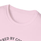 Powered By Coffee & Morally Gray Villains T-Shirt