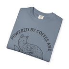 Powered By Coffee & Morally Gray Villains T-Shirt