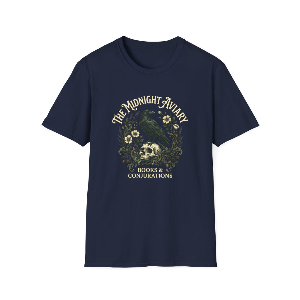 The Midnight Aviary Books & Conjurations T-Shirt