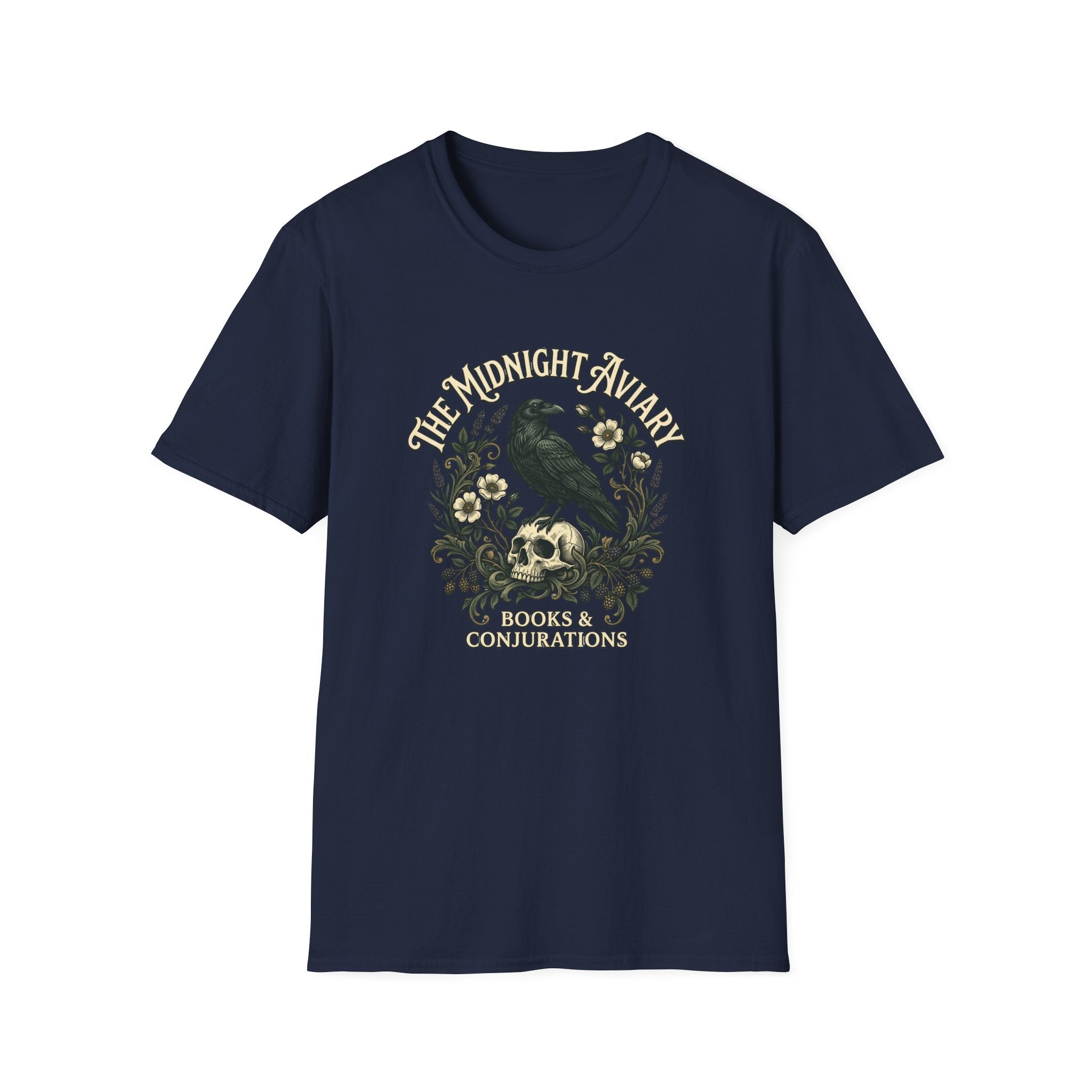The Midnight Aviary Books & Conjurations T-Shirt