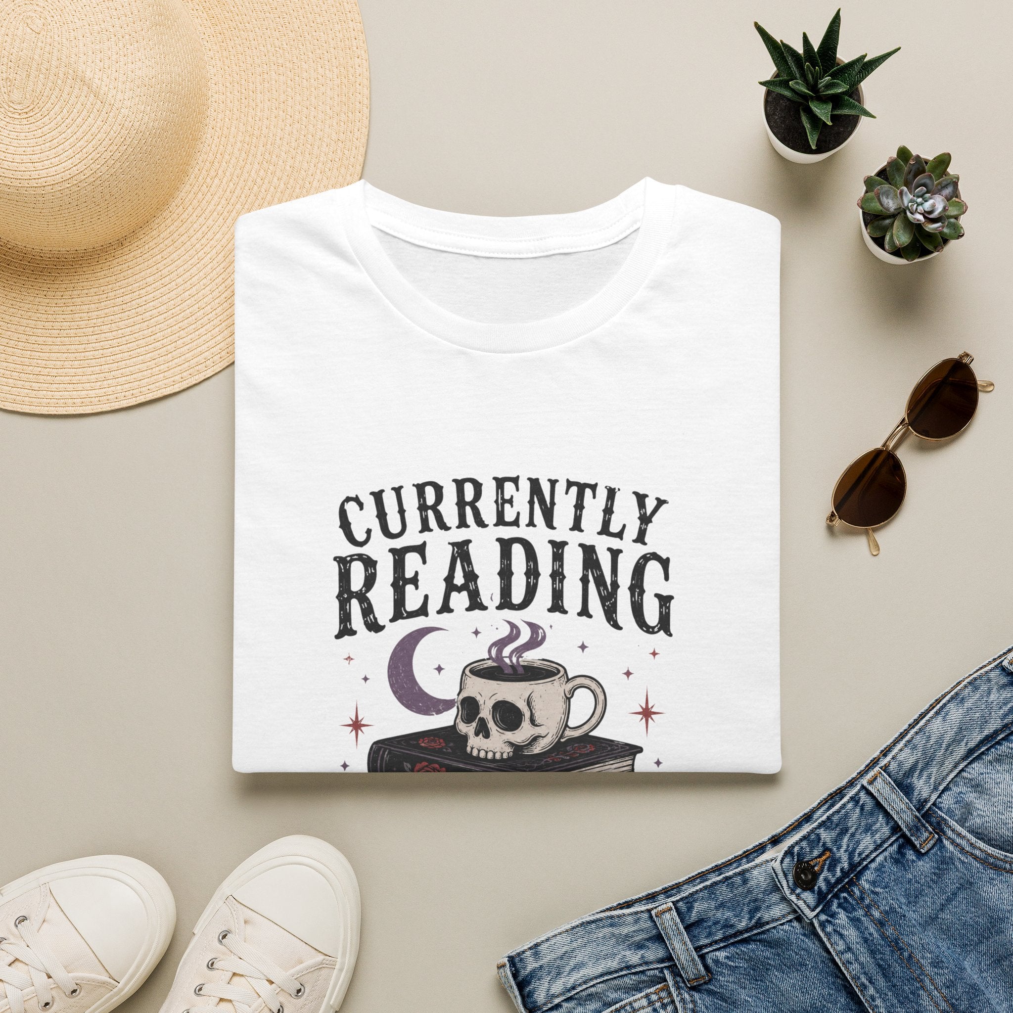 Currently Reading Something Unhinged T-Shirt