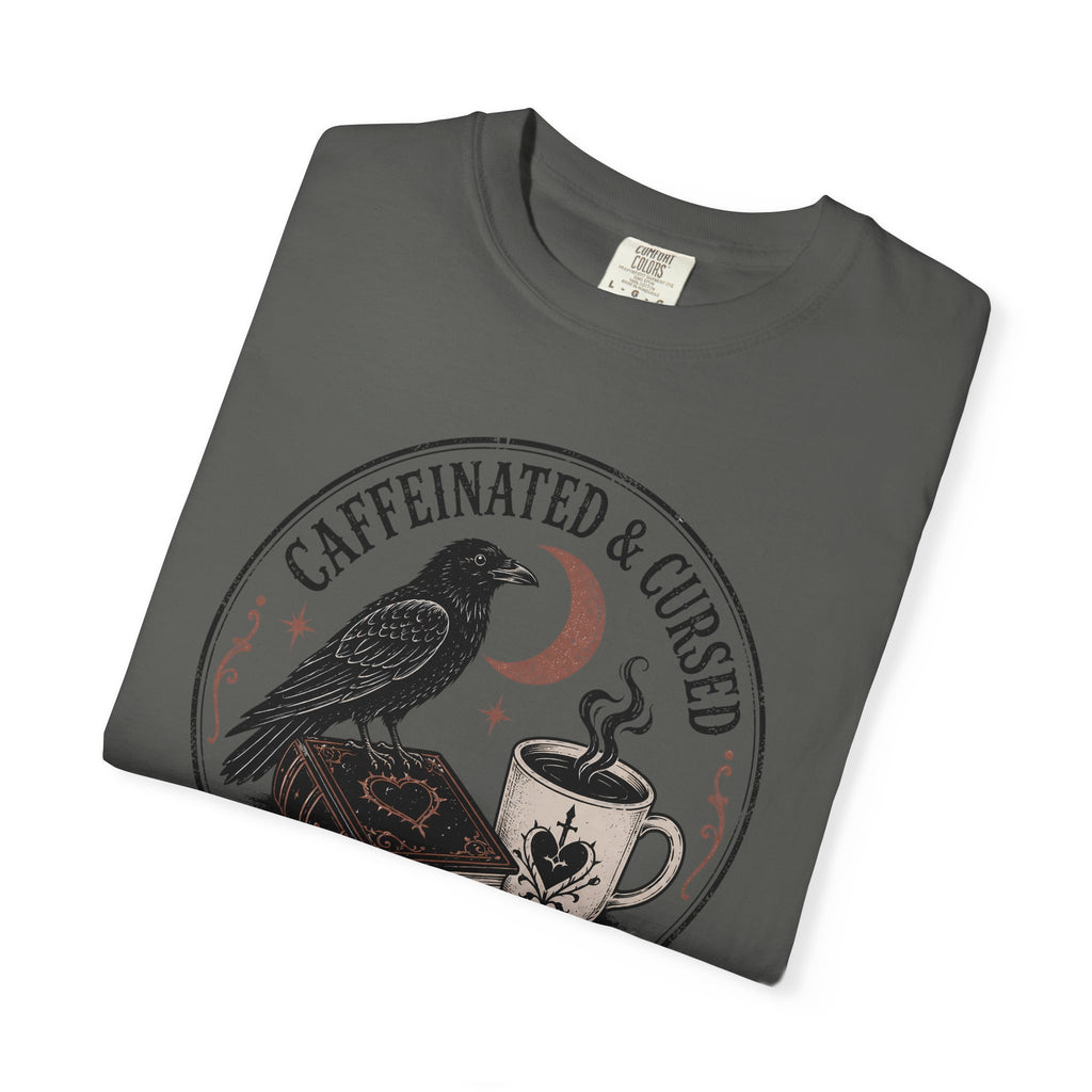 Caffeinated & Cursed Bookshop After Dark T-Shirt