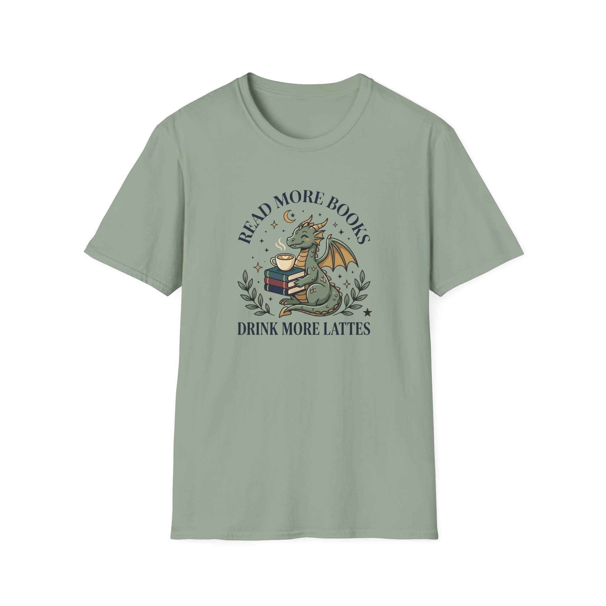 Read More Books Drink More Lattes T-Shirt