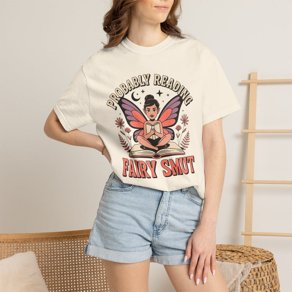 Probably Reading Fairy Smut Graphic T-Shirt