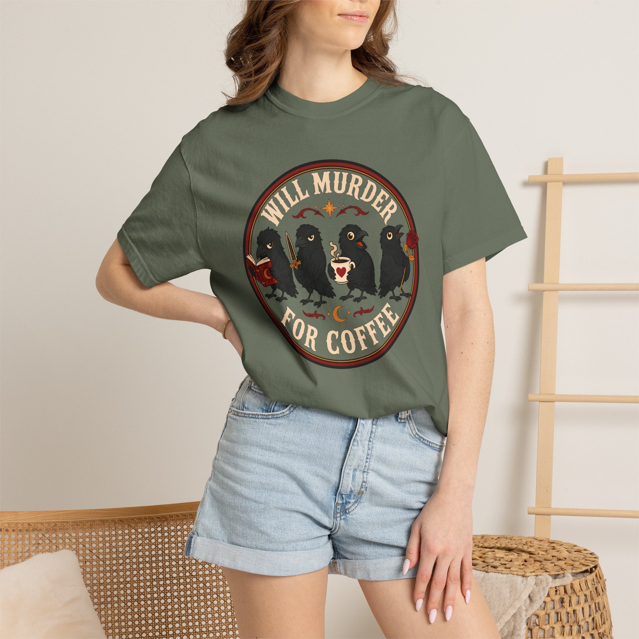 Will Murder For Coffee T-Shirt