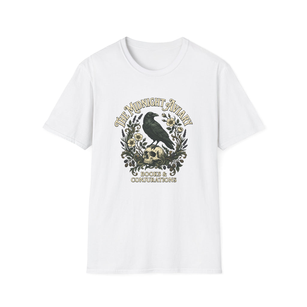 The Midnight Aviary Books & Conjurations T-Shirt