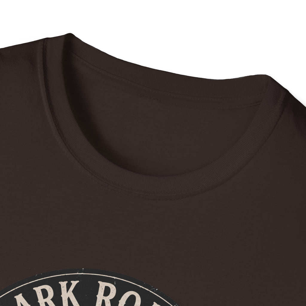 Dark Roast and Dark Romance Circle Badge T-Shirt