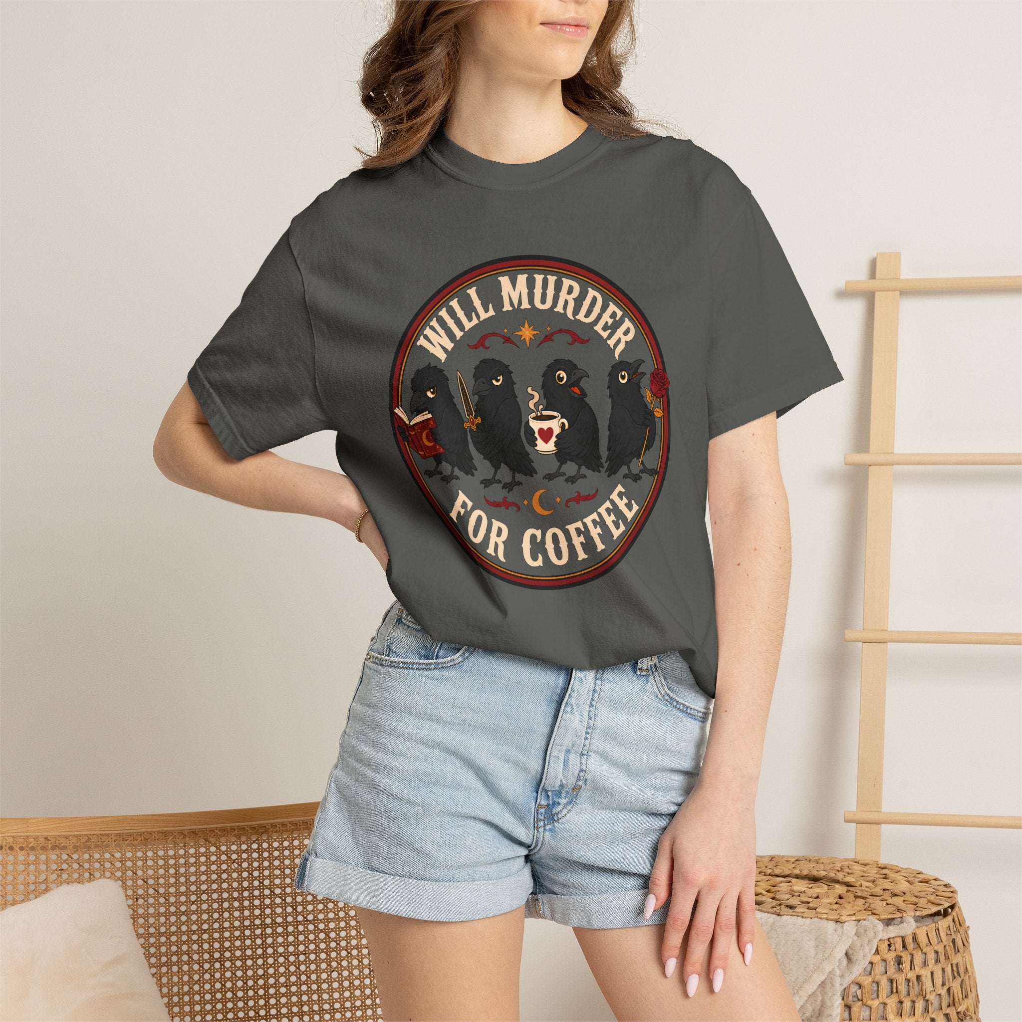 Will Murder For Coffee T-Shirt
